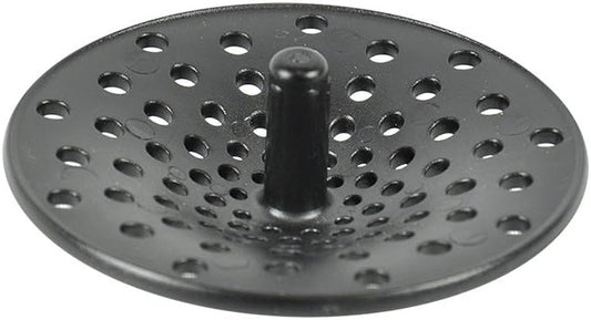 Danco Kitchen Sink Drain Garbage Disposal Strainer | Drain Protector | Black Concave Design (10427), 3.25 inches