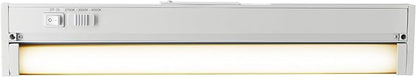 LEDVANCE 18" LED Undercabint Light, 14W, 3 CCT Select 2700/3000/4000K, 80 CRI, Linkable, 1000 LMS, Accessories Included - 1 Pack (62442)