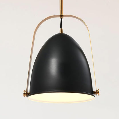 Zelda - 2-Tone Metal Ceiling Light, Black and Brushed Gold