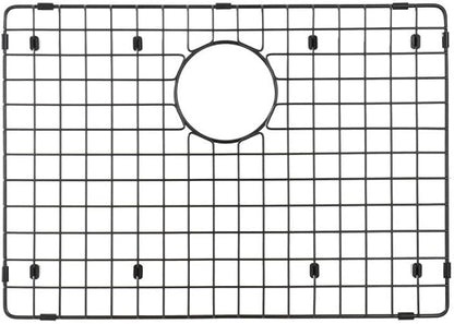 Starstar Sinks Protector Matte Black 304 Stainless Steel Kitchen Sink Bottom Grid, Rack (21 L x 16 W)