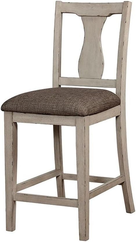 Counter Height Dining Set with Table and Chairs for Kitchen Island Seating