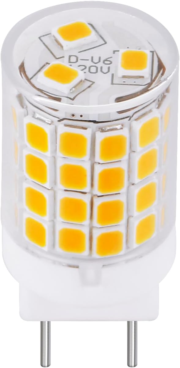 Newhouse Lighting 3.5w LED T4 Bulb Gy6.35 Base 3000k (4-Pack)