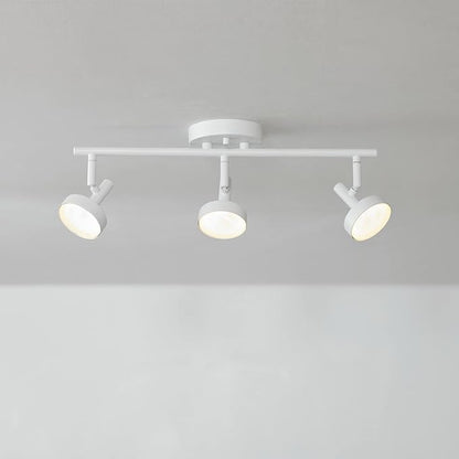 GLOBE Electric 64000008 19" 3-Light 22.5W Dimmable LED Integrated Track Lighting, Matte White, Lighting for Kitchen, Bathroom, Bedroom, or Dining Room, Living Room Ceiling Lights, Light Fixture