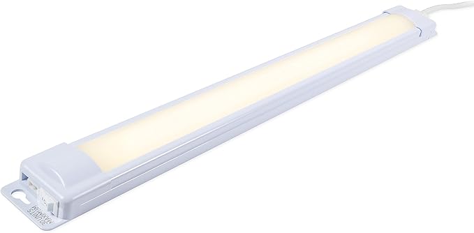 Enbrighten Premium Linkable Under Cabinet Fixture, 18in, LED, Linkable, 628 Lumens, 3000K Warm White, 38846-T1