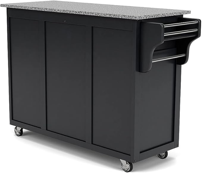Homestyles Create Kitchen Cart, Black
