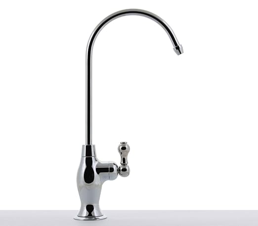 Hydronix LF-EC32-CP Modern Ceramic RO Reverse Osmosis or Filtered Water Faucet, Chrome