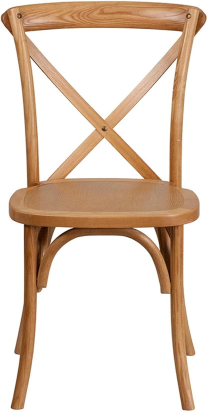 Flash Furniture HERCULES Series OAK Cross Back Chair