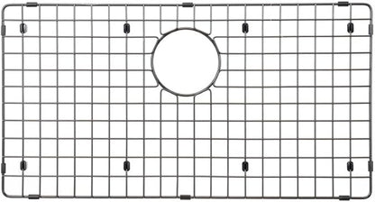 Starstar Sinks Protector Matte Black 304 Stainless Steel Kitchen Sink Bottom Grid, Rack (25 L x 15 W)