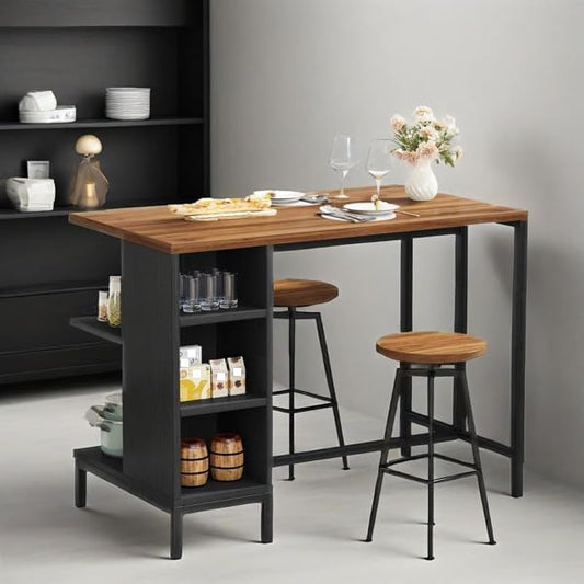 Kitchen Storage Cabinet, Modern Farmhouse Buffet Cabinet with Storage, Coffee Bar, Floor Sideboard Buffet for Living Room, Dining Room, Coffee Wine Bar Console Table for Kitchen with Shelves
