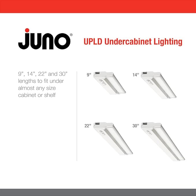 Juno UPLD 30IN SWW4 90CRI BZ M6 Swivel LED Undercabinet with 3000K/3500K/4000K CCT, 30 Inch, Bronze