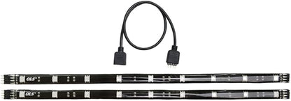 PPA OLSHARGB2 Home Accent LED Strips with 1 Foot Extension, Multi Color
