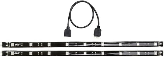 PPA OLSHARGB2 Home Accent LED Strips with 1 Foot Extension, Multi Color
