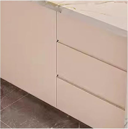 Storage Shelf Island Dining Table Bar Counter Kitchen Multifunctional Operation Table Storage Shelf Rack