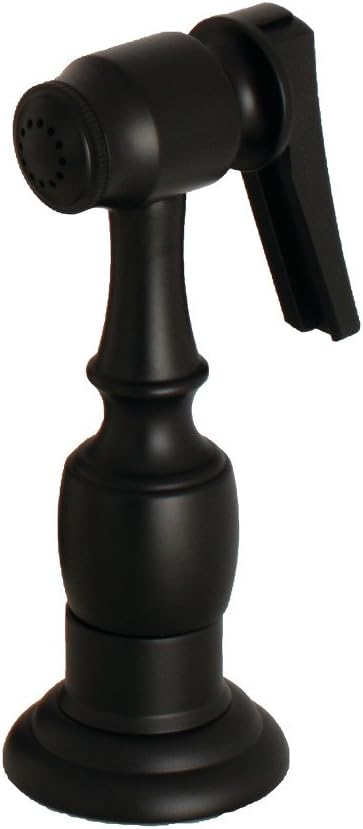 Kingston Brass KBSPR0 Brass Kitchen Faucet Side Sprayer in Matte Black