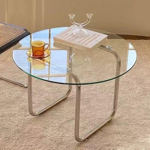 Round Glass Table Top,0.3" Inch Thick Tempered Pencil Edge Polish Glass Table Top 23.6"/31.5"/35.4"/39.4", Suitable for Dining, Coffee, Office, Side Table (Clear, 23.6")