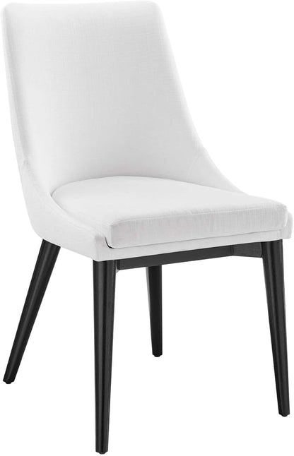 Modway EEI-2745-WHI-SET Viscount Dining Side Chair Fabric Set of 2, White