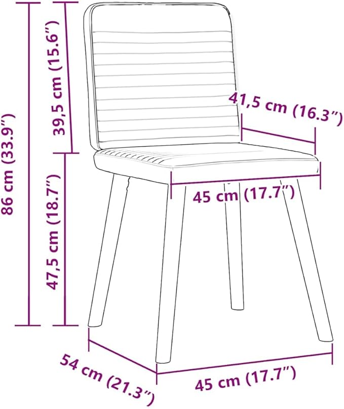 6-Piece Dark Gray Fabric Dining Chairs Set with Thick Foam Cushion, Sturdy Metal and Wood Frame Modern Farmhouse Kitchen Living Room Furniture