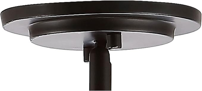 JONATHAN Y 16" Oil Rubbed Bronze 3-Light Farmhouse Drum Pendant Light, Industrial Dimmable LED Chandelier for Kitchen, Iron Metal Basket Shade, Bulbs Included JYL7501A