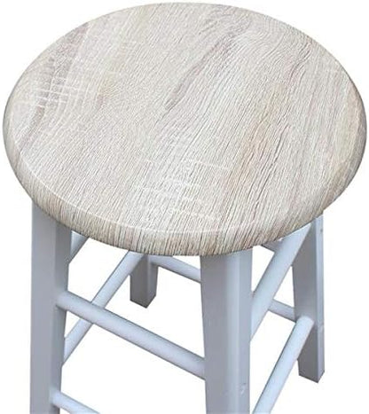 Dining Room Table Set, Folding Kitchen Bar Breakfast Drop Leaf Breakfast Cart for Small Spaces, Kitchen Island On Wheels, Kitchen Cart with 2 Round Stools Chairs Desk (White)