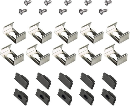 Armacost Lighting Surface Mount LED Tape Light Accessory Pack - Black 960005