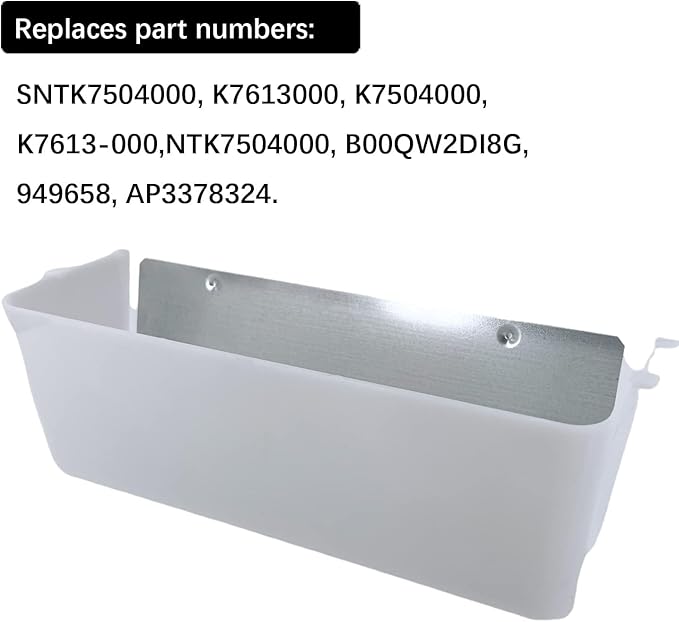 SNTK7504000 Range Vent Hood Light Lens Replacement replaces SNTK7504000, K7613000, K7504000, K7613-000, NTK7504000, 949658, AP3378324 fit for Bro-an qt20000 & Ken-more Range Hood