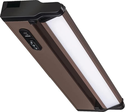 Juno UPLD 22IN SWW4 90CRI BZ M6 Swivel LED Undercabinet with 3000K/3500K/4000K CCT, 22 Inch, Bronze