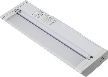 LEDVANCE 12" LED Undercabint Light, 9W, 3 CCT Select 2700/3000/4000K, 80 CRI, Linkable, 600 LMS, Accessories Included - 1 Pack (62441)