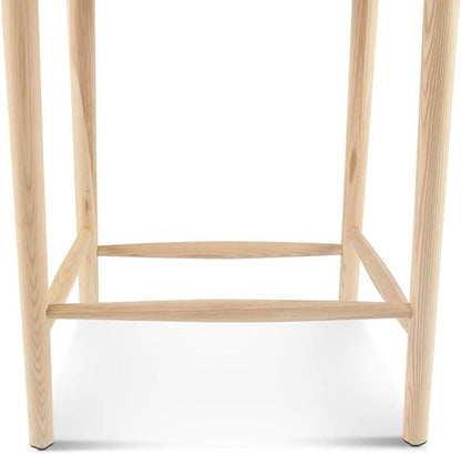 Barstool,Weave Counter Height Bar Stools, Fully Assembled Rattan Bar Chairs for Kitchen Island,1pc,Natural