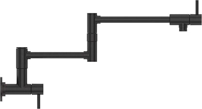 Pfister Lita Pot Filler Faucet, Wall Mounted Kitchen Faucet, Tuscan Bronze GT533PFY