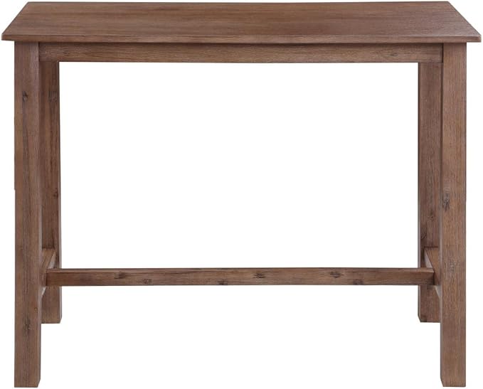 Boraam Sonoma Pub Table - Barnwood Wire-Brush