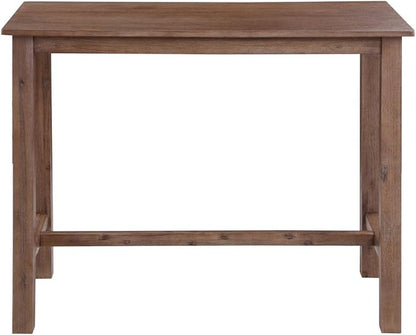 Boraam Sonoma Pub Table - Barnwood Wire-Brush