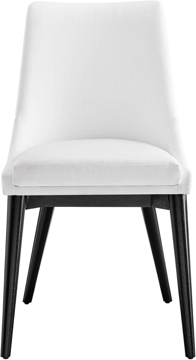 Modway EEI-2745-WHI-SET Viscount Dining Side Chair Fabric Set of 2, White