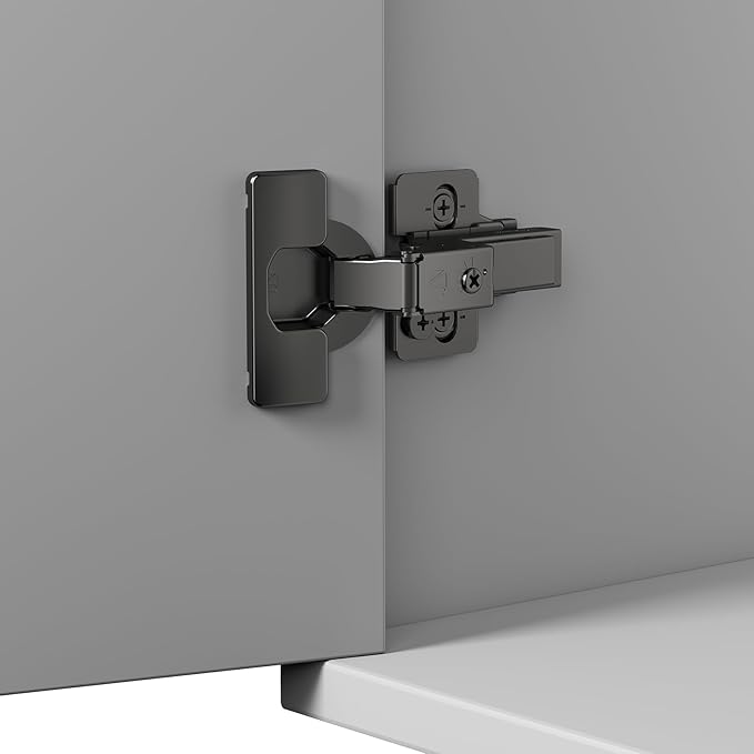 8 Pack Soft Close Cabinet Hinges for Kitchen Frameless Cabinets Inset Self-Closing Concealed Hinge 110° 4D Adjustment Speed Control Ideal for Upgrading Cabinet Doors and Drawers