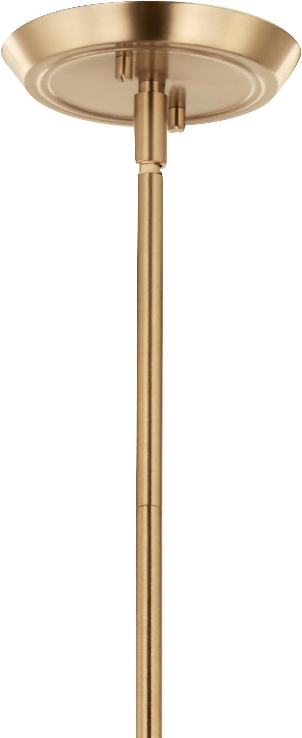 Kichler Alvaro 12-Light Multi-Tier Chandelier, Soft Modern Light in Champagne Bronze, for Foyer, Great or Living Room or Large Dining Room (20" x 39.75"), 52692CPZ