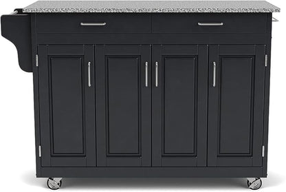 Homestyles Create Kitchen Cart, Black
