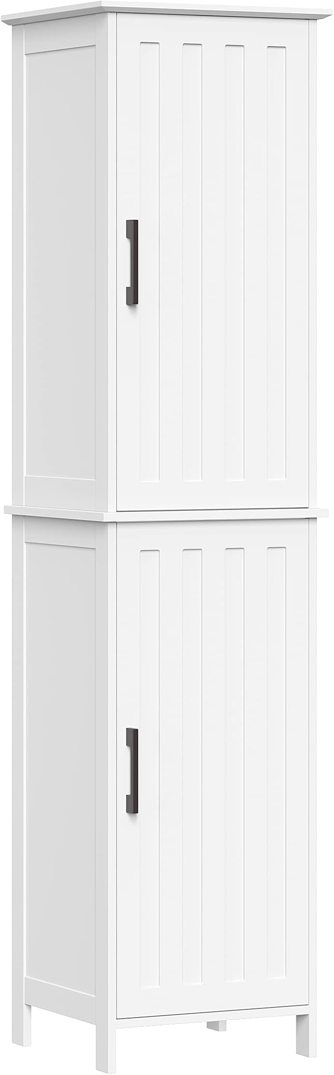 RiverRidge Monroe Cabinet with 2 Soft-Close Doors, Adjustable Shelves for Bathroom Storage - Conceal Clutter in Modern Style