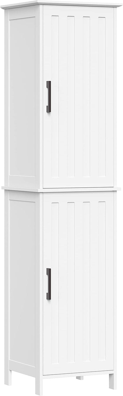 RiverRidge Monroe Cabinet with 2 Soft-Close Doors, Adjustable Shelves for Bathroom Storage - Conceal Clutter in Modern Style