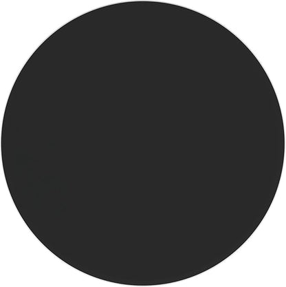 Tempered Glass Table Top Round Black Table Surface 3/8'' Thick Beveled Edge Multipurpose for Dining, Coffee, Restaurant and End Table (3/8" Thick - Beveled Edge, 38.6 inch-Black)