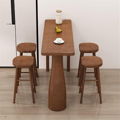 Pub Tables Creative Wooden Bar Table Home Island Table Living Room Partition Rectangular High Top Table Counter Table(XL)