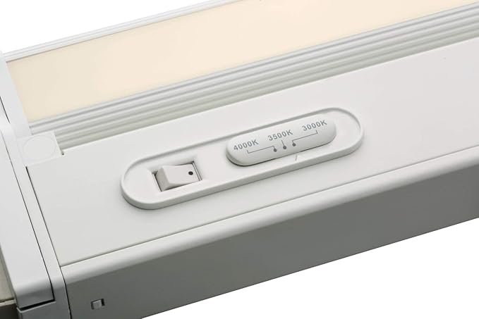 Juno UPLD 14IN SWW4 90CRI WH M6 Swivel LED Undercabinet with 3000K/3500K/4000K CCT, 14 Inch, White