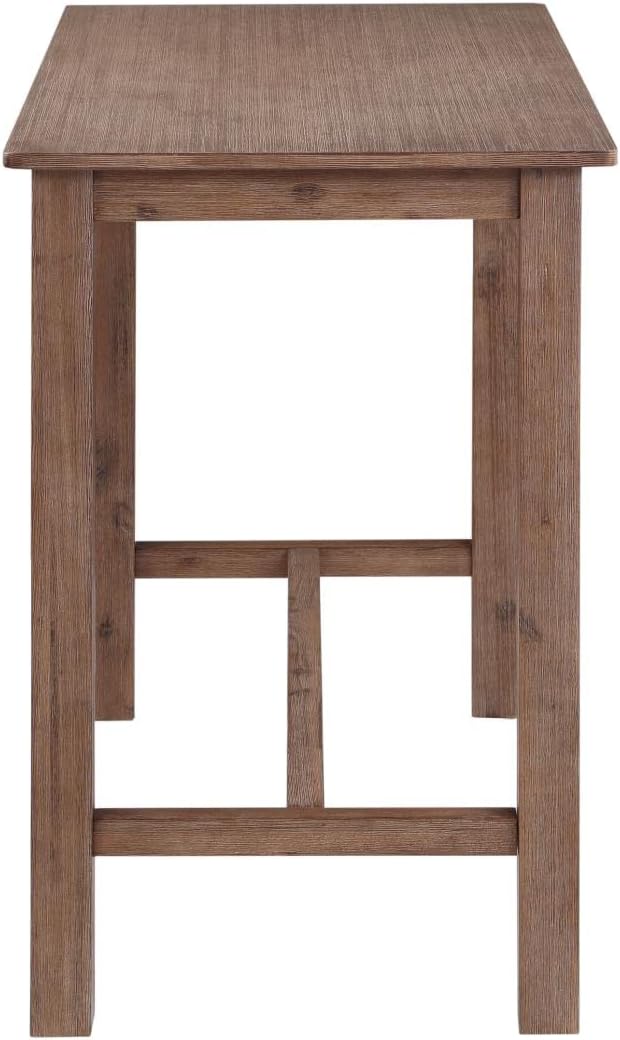 Boraam Sonoma Pub Table - Barnwood Wire-Brush
