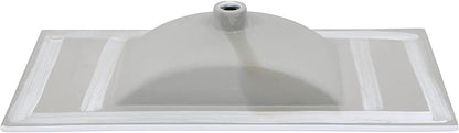 36" Ceramic Vanity Top with Three Faucet Holes