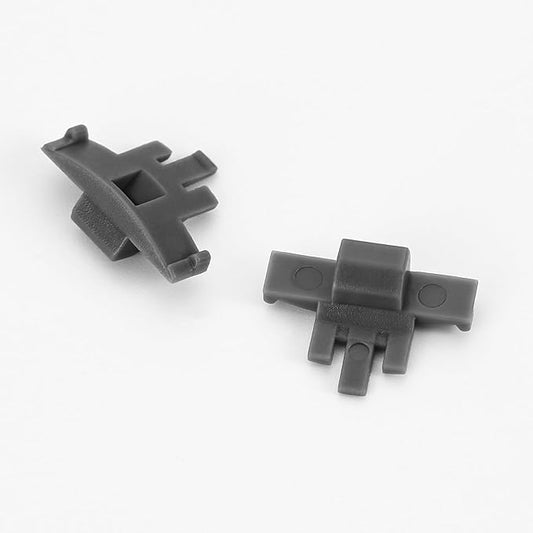 Furniware Cabinet Door Angle Restriction,20 Pieces 86 Degree Angle Restriction Hinge Clip for Soft Close Cabinet Hinges, Hinge Opening Angle Restrictor Clip, Nylon