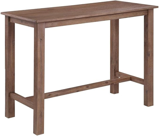 Boraam Sonoma Pub Table - Barnwood Wire-Brush