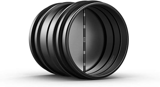 AC Infinity 4" Backdraft Damper, One-Way Airflow Ducting Insert with Spring-Loaded Folding Blades for 4” Ducting in Range Hoods and Bathrooms Fans