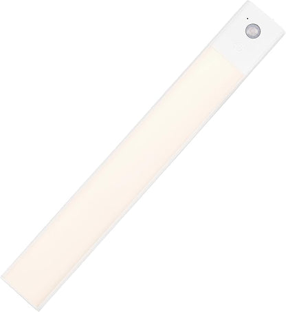 SYLVANIA 12" Under Cabinet Lighting with 2200mAh Rechargeable Battery, LED Motion Sensor, 3 Color Selectable (3000K-5000K), Closet Light/Undercounter Kitchen Light, Magnetic, Dimmable - 2 Pack (66513)