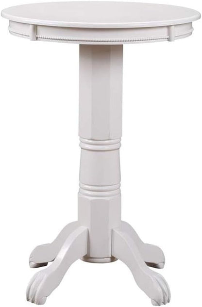 Boraam Florence Pub Table, 42-Inch, Buttermilk