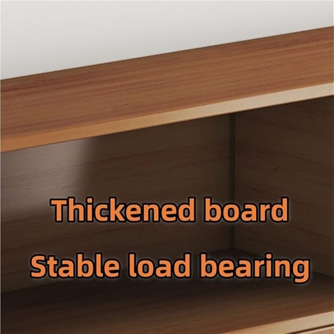Sideboard, Prefab Tiny Homes, Kitchen Hutch, Hutch Cabinet with Storage, Bakers Rack, Kitchen Island, Storage Cabinet for Kitchen, Foyer, Study(27.6 * 13 * 37.4in)