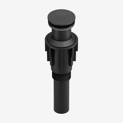 Vessel Sink Faucet Waterfall Bathroom Faucet Matte Black Stainless Steel Tall Single Handle One Hole Deck Mount Bowl Vanity Sink Faucet with Pop-up Drain Stopper