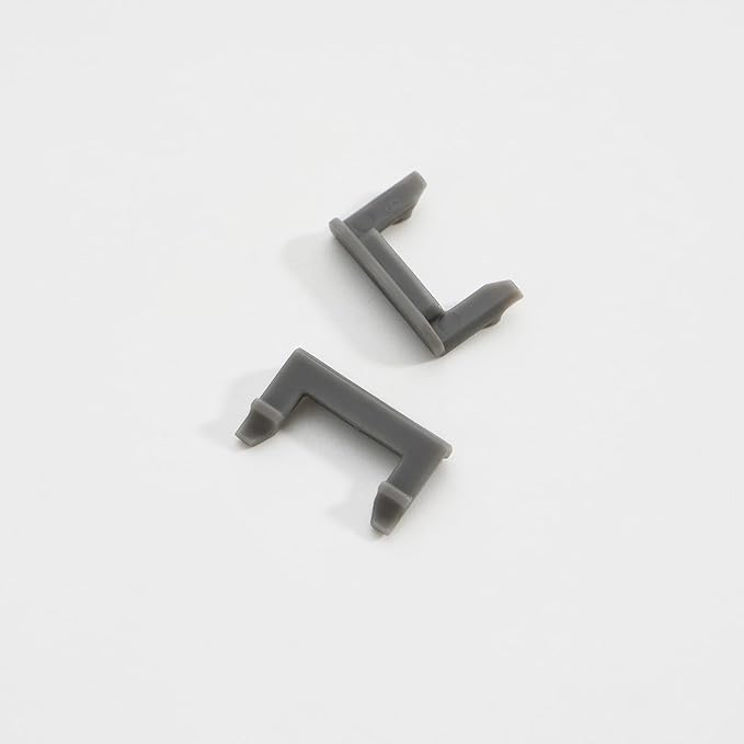Furniware 10 Pack Cabinet Door Angle Restriction, 86 Degree Angle Restriction Hinge Clip for Soft Close Cabinet Hinges, Hinge Opening Angle Restrictor Clip, Nylon